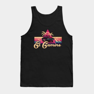 El Camino Vaporwave Tank Top